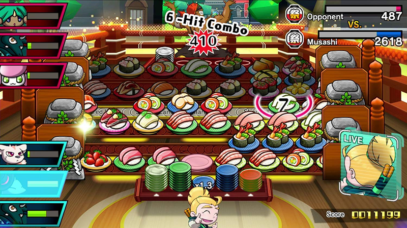 Sushi Striker: The Way of the Sushido | $42 | AmazonImagen: Amazon